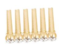CIMAXIC 6pcs Guitar Tuning Pegs Keys Buttons Fork for Bridge Professional String Instrument Maintenance Parts Easy Install for Beginners Pros Guitar Accessories