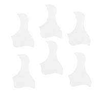 CIMAXIC 6pcs Self-adhesive Folk Guitar Pickguard Acoustic Guitar Accessory Scratch Plate and Ukulele