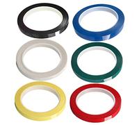 CIMAXIC 6pcs Violin Finger Position Stickers Colorful Fretboard Tape for Beginners Cello Accessories Easy to Use for Learning Accurate Finger Placement