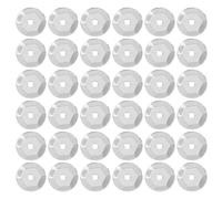 CIMAXIC 800pcs Cup Sequins Round Silver PVC Sparkling Design Easy Application for DIY Crafts Home Decor Suitable for Crafters of Ages