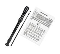 CIMAXIC 8hole Flute Recorder Cleaning Rod Abs Beginner Woodwind Instrument User Guide for Music Lovers