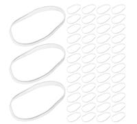 CIMAXIC 900pcs Elastic Hair Bands: Heavy Duty Transparent Plastic Band - Stable Lightweight Hair Ties - Upgraded High-Elasticity Accessories For Braids Ponytails
