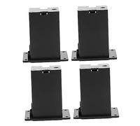 CIMAXIC 9v Guitar Pickup Battery Box 4pcs Replacement Battery Compartment for Home and Performance