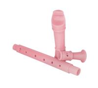 CIMAXIC Abs Pink Recorder Flute for Children Beginner Wind Instrument Music Playing Recorder Suitable for Boys and Girls Music Classes