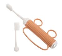 CIMAXIC Adaptive Toothbrush: Manual Ergonomic Grip Toothbrush with Finger Loops, Replaceable Head Soft Easy Grip Handle Tool for and Limited Dexterity