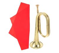 CIMAXIC Alloy Horn Trumpet Wind Instrument Bugle for Beginners Boys and Girls Trumpet for Festivals and Gatherings