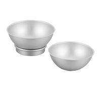 CIMAXIC Aluminium Alloy Half Sphere Cake Mold Set with Base, Hemisphere Baking Pan for DIY Spherical Cakes and Bath Salt Craft Moulds, Lightweight Semicircle Craft Mold for Handmade Soap
