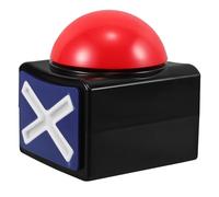 CIMAXIC Answer Buzzers for Trivia Games with Sound and Light Plastic Competition Buzzer Buttons for Parties and Team Building Activities for Ages