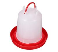 CIMAXIC Automatic Chicken Feeders Chick Drinkers Poultry Feeder Container Plastic for Busy People Unique Design Random Style