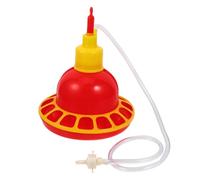 CIMAXIC Automatic Poultry Feeder Container Chicken Feeder Waterer Large Capacity Water Feeder Bowl Decorative and Practical Poultry Feeder for Families and Pet Shops