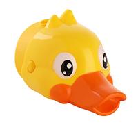 CIMAXIC Baby Faucet Extender for Toddlers Fun and Safe Sink Handle Extender Plastic Water Chute in Adorable Duck Yellow for Easy Hand Washing