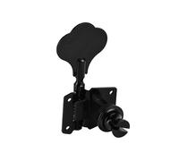 CIMAXIC Bass Guitar Supplies Right Tuning Pegs Black Bass Guitar Tuners Complete Heavy Duty Internal Gear for Strings