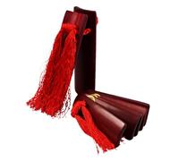 CIMAXIC Beginner's Percussion Kit 2pcs Chinese Allegro Clapper Bamboo Boys and Girls Tambourine for Public Speaking