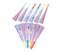 CIMAXIC Birthday Megaphone Horn Toy Party Blow Outs Whistles Blowers Gender Reveal Decorations Sports Random Color