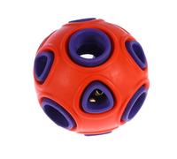 CIMAXIC Biting Resistance Ball round Ball Pet Dog with Giggle Sound, Sturdy Plastic Chew Easy to Carry for Puppies and Dogs Suitable for Play Sessions and Fetch the Park
