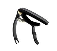 CIMAXIC Black Guitar Capo Metal Design for Acoustic Electric Guitars Easy to Move High Performance Spring Great Intonation