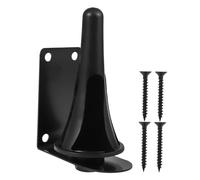 CIMAXIC Black Pipe Hanger Set Wall-mounted Clarinet Stand Flute Holder Multipurpose Hanger Hooks for Wind Instruments Plastic Iron Construction