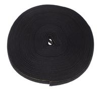 CIMAXIC Black Velvet Craft Ribbon for DIY Crafts and Present Wrapping, 10mm Wide with Elegant Gold Edged Design, Soft and Comfortable Touch, 9 Meters Roll for Scrapbooking and Home Decor