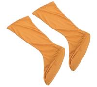 CIMAXIC Breathable Taoist Monk Socks for Men Cotton Monk Robe Socks with Sweat-absorbent Comfort Suitable for Meditation Traditional Four-season Wear Earth