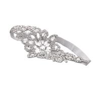 CIMAXIC Bridal Hair Accessory Silver Rhinestone Headband with Brilliant Colour and Brightness, Unique and Beautiful Wedding Headpiece for Ladies at Special Parties and Weddings