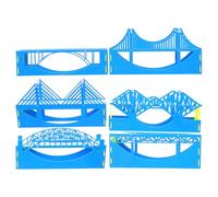 CIMAXIC Bridge Model: Plastic Bridge Teaching Instrument - Education Science Architecture Project Toy - Creative Construction Toy for Kids Learning Mechanics