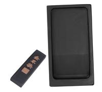 CIMAXIC Calligraphy Inkslab Ink with Ink Stick Black Inkstone Easy to Carry Compact Design for Painting and Chinese Calligraphy to Decorate Your Reading Room