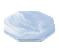 CIMAXIC Ceramic Octagonal Wax Seal Mat for Waxing Documents and Craft with Heat Resistant Seal Wax Pad and Desktop Decoration to Protect Tabletop from Heat Damage