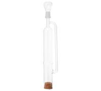 CIMAXIC Cigar Moisturizing Incense Tube - Clear Glass Cigar Storage Tubes with Cork Caps - for Smoking Humidification and Flavor Maintenance