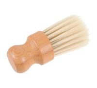 CIMAXIC Cleaning Brush Dust Cleaning 4.91x1.97x1.97 in Handheld Broom with Beech Wooden Handle Fibrous Soft Wool Bristles Lightweight for Household Appliances Organizing