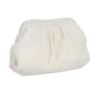 CIMAXIC Clutch Handbag Handwoven Cloud Bag Stylish Spacious Interior Versatile Usage Women Beach Vacation Summer Elegant Modern