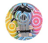 CIMAXIC Coconut Shell Thumb Piano Key Hand Piano Kalimba for Boys and Girls Easy to Play Musical Instrument