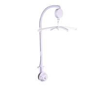 CIMAXIC Crib Bell Bracket for Boy Girl Musical Toy Holder Arm Lullaby Abs Plastic Rotate Easy to Attach to Crib