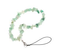 CIMAXIC Crystal Mobile Phone Lanyard Wrist Strap in Light Green with Anti-lost Function and Stylish Appearance, Sturdy Fixing Rope for Mobile Phone Hanging and Convenient Use