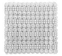 CIMAXIC Cuttable Diamond Mesh Wrap Roll with Flower Shape Design, Plastic Decorative Craft Trim for Personalise Clothing and Craft Items, Simple and Colourful Clothes Trim for DIY Projects