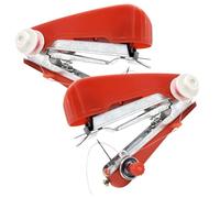 CIMAXIC Diy Sewing Kit 2pcs Mini Sewing Machine Portable Handheld Lightweight for Home Travel