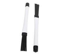 CIMAXIC Drum Brush Pair Nylon Wire Brushes for Snare Rhythm Drumming Percussion Instrument Accessories