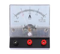 CIMAXIC Dual Range Dc Ammeter Electricity Current Measurement Tool, Practical and Sturdy Plastic Physics Experiment Apparatus Suitable for Interactive Play and Home Education
