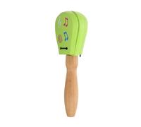 CIMAXIC Early Educational Learning Toy Wooden Castanet Clapper Handle Hand Clappers Blowers for Boys and Girls