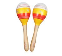 CIMAXIC Early Music Education Kit Wood Maracas Boy Girl Musical Toys Soft Rattle Toys for Boy Girl Handheld Instruments