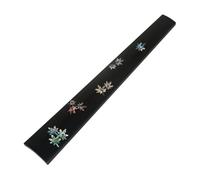 CIMAXIC Ebony Violin Fingerboard Wooden Fretboard Replacement for 4/4 Violin Fretboard Accessory