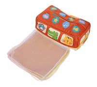 CIMAXIC Educational Baby Tissue Box Toy Toddler Sensory Toy Set Animal Prints Early Learning Motor Development