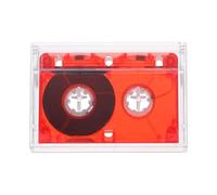 CIMAXIC Empty Music Cassette Tape: 60 Minutes Recording Clear Blank Cassette Tape for Playback Speech Music Messages Recording Supplies