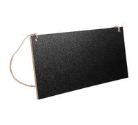 CIMAXIC Erasable Small Wall Chalk Board Sign Hanging with Space-Saving Rectangular Wood Frame, Wear-Resistant Chalkboard for Bars and Office Buildings