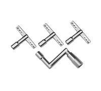 CIMAXIC Essential Drum Accessory Kit 4pcs Drum Keys Continuous Motion Key for Easy Drumhead Tuning for Hand Drummers
