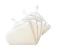 CIMAXIC Exfoliating Face Wash Cloths Quick Dry Made of Nylon 3pcs with Square Shape and Simple Design and Effective Dead Skin Removal for Home Daily Use