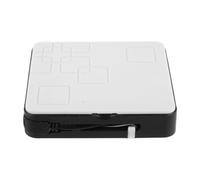 CIMAXIC External Battery Pack for Keypad Lock Safe with 6v 4aa Holder round Dc Male Plug, Portable Plastic Power Supply Box with Smooth Surface and Easy-to-clean Finish for Home