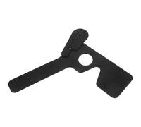 CIMAXIC Eye Occluder Eye Cover Supplies with Smooth Edges Ergonomic Design Black Leather 7.47x6.88x0.39in Suitable for Kindergarten and Adults