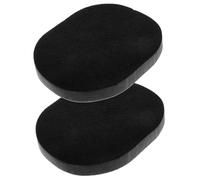 CIMAXIC Facial Sponge for Gentle Massaging and Pore Cleansing Black with Activated Bamboo Charcoal 2pcs for Skin Cleansing and Exfoliating, Reusable Makeup and Face Cleaning Sponge
