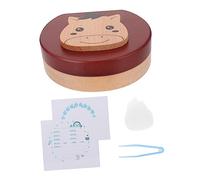 CIMAXIC Fairy Tooth Box for Baby's First Tooth Keepsake Box Fetal Hair Holder Birth Details