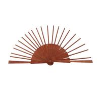 CIMAXIC Folding Fan Frame: 23cm/9.1" Handheld Fan Making Frame with 24 Wooden Ribs - Make Your Own Asian Crafts for Party Favors & Performance
